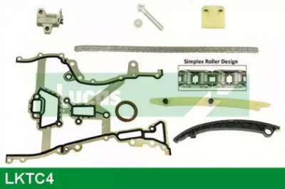 LUCAS ENGINE DRIVE lktc4 -  Комплект цели привода распредвала